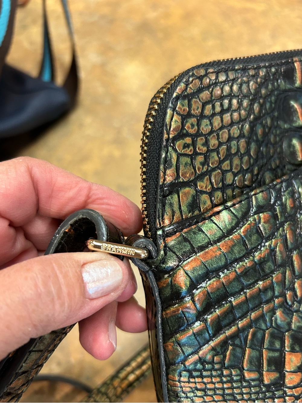 Brahmin Melbourne Samba Crossbody Bag - Picture 13 of 14